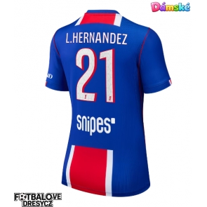Paris Saint-Germain Lucas Hernandez #21 Dámské Domácí Dres 2026-27 Krátký Rukáv